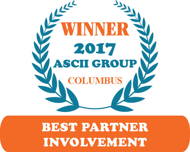 QuoteWerks was honored to be awarded Best Partner Involvement at ASCII Columbus 2017
