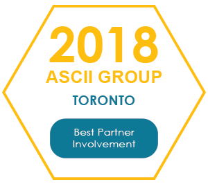 QuoteWerks was honored to be awarded Best Partner Involvement at Toronto 2018